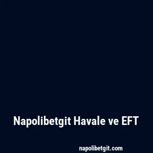 Napolibetgit Havale ve EFT